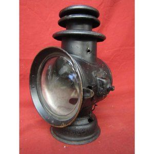 Antique Dietz Union Driving Lamp with Clear Lens